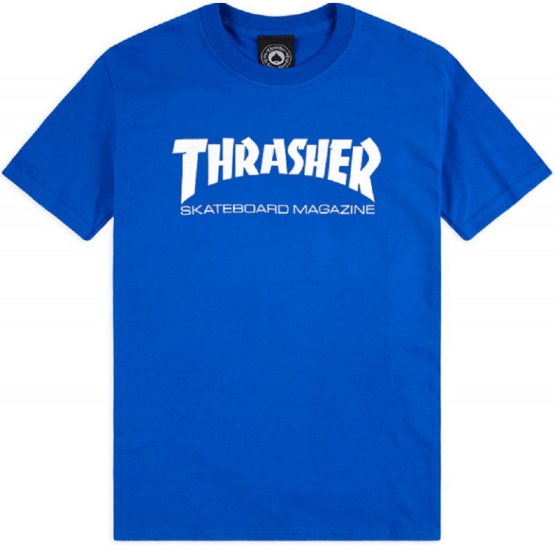 Thrasher Skate Mag Tee Royal