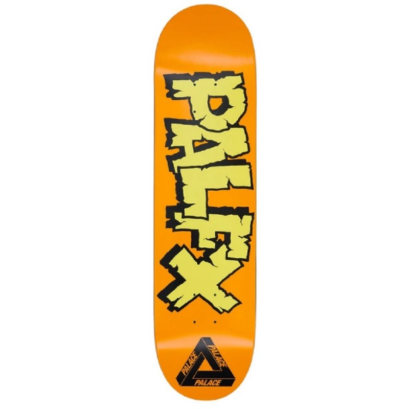 Palace Skateboards Nein FX Orange Deck 8.1