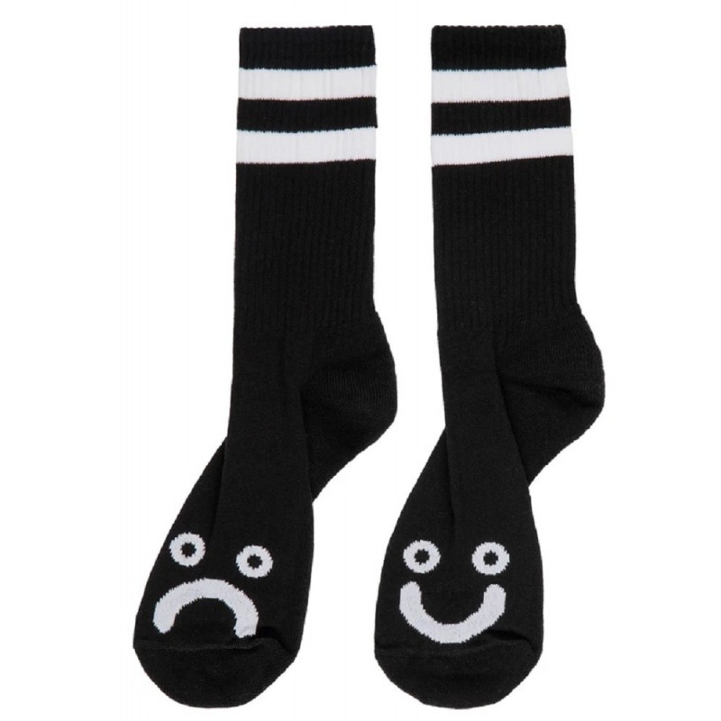 Polar Happy Sad Socks Black 