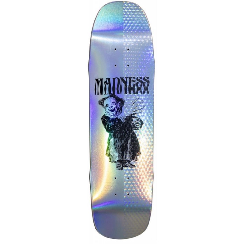 Madness Skateboards Back Hand Holographic R7 Deck 8.5
