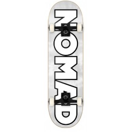 Planche Nomad Chrome Dye Silver Complete Deck 8.0