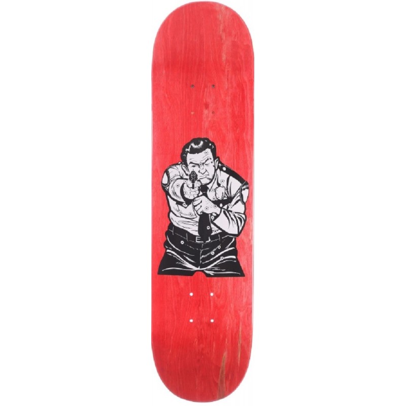 Pizza Skateboards Cop Red Deck 8.25
