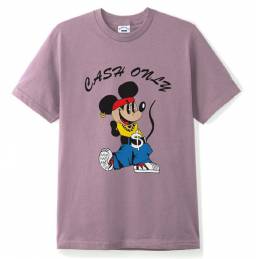 Cash Only Toon Tee Washed Berry-1