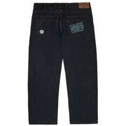 Cash Only Enemy Baggy Jeans Washed Black-1