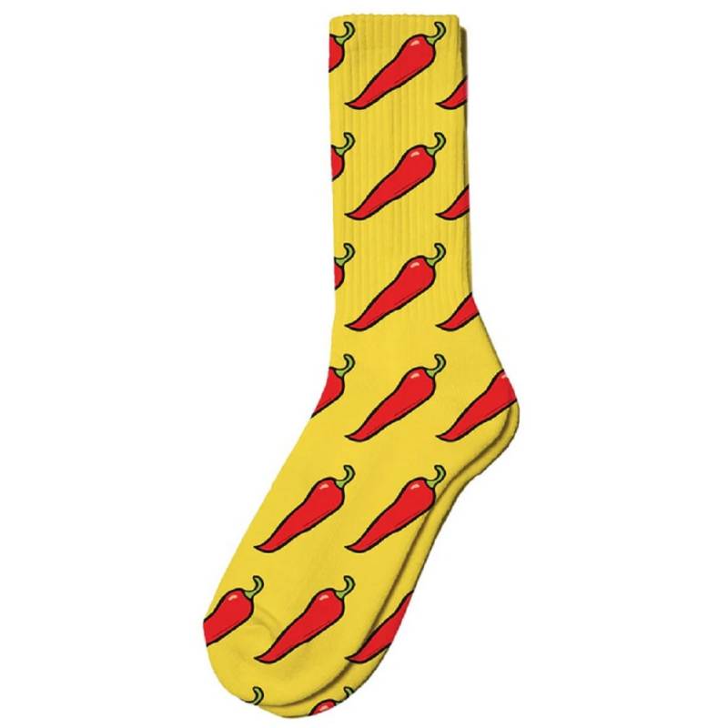 Lakai Chili Pepper Socks Yellow-1