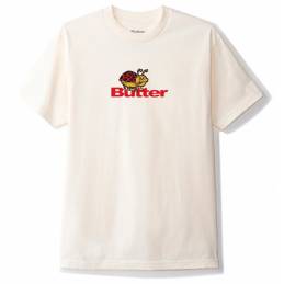 Butter Goods Bug Logo Tee Cream-1