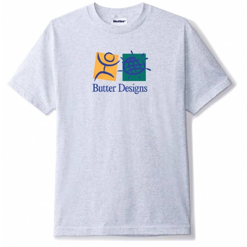 Butter Goods Discovery Tee Ash Grey-1