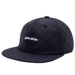 Fucking Awesome Quilted Spiral 6 Panel Black-1