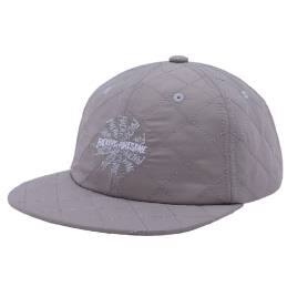 Fucking Awesome Quilted Spiral 6 Panel Grey-1