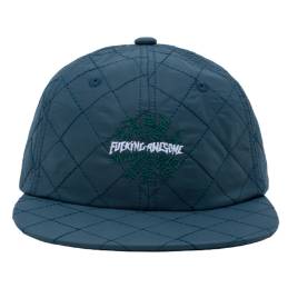 Fucking Awesome Quilted Spiral 6 Panel Teal-2