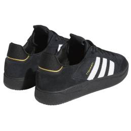 Adidas Tyshawn Low Black White Gold-4