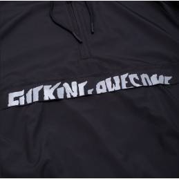 Fucking Awesome Cut Off Anorak Jacket Black-2