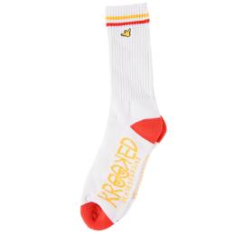 Krooked Socks OG Bird White Red Yellow-1