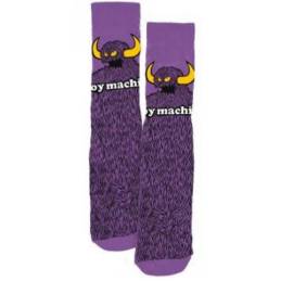 Toy Machine Socks Furry Monster Purple-1