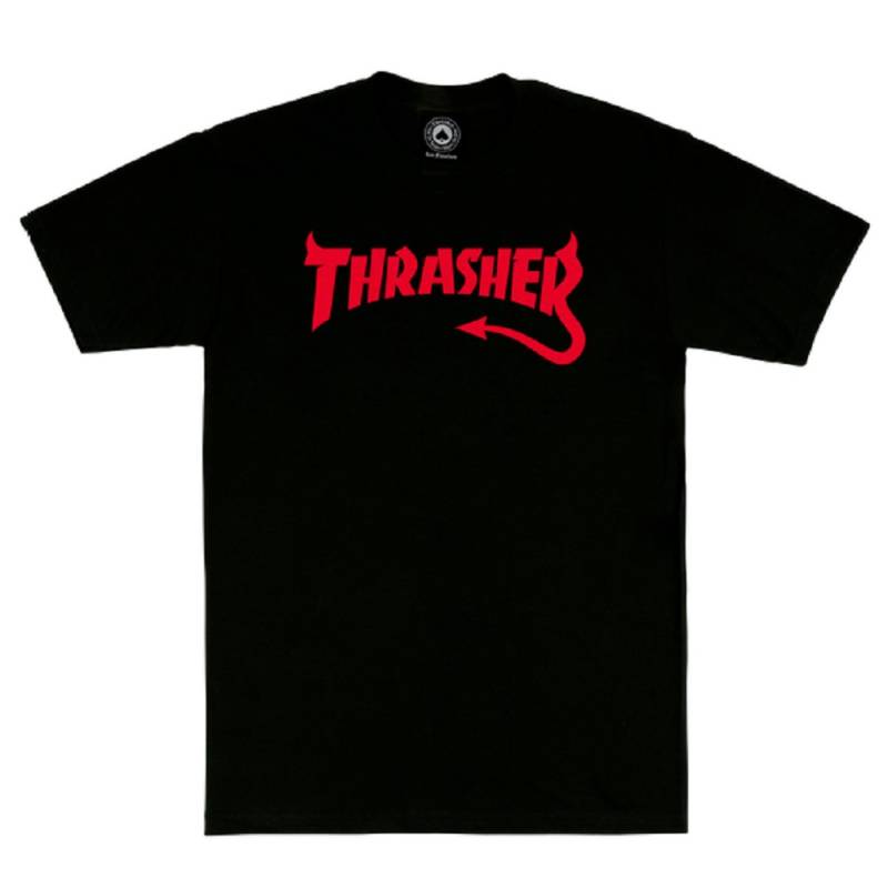 Thrasher Diablo Tee Black-1
