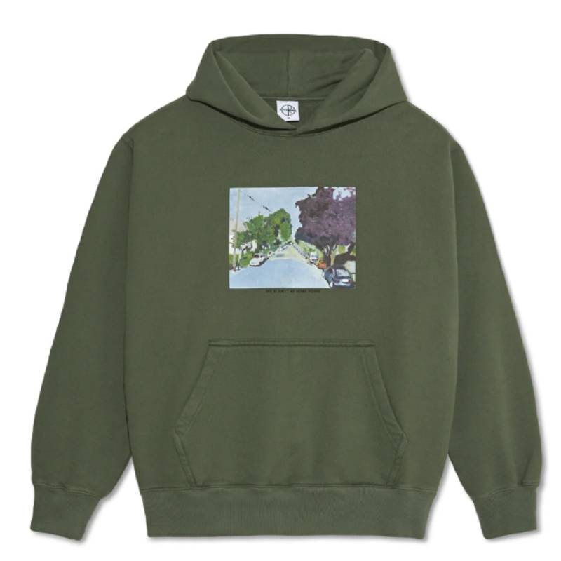 Polar Ed Hoodie We Blew It At Some Point Grey Green-1