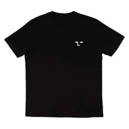 Nonsense Face Off Embroidered Tee Black-1