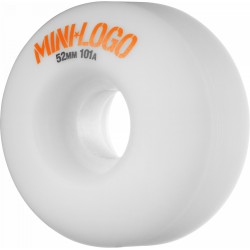 Wheels Mini Logo C-Cut White 52x31mm 101A
