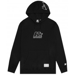 Sweat-Shirt Huf X Starter Patches Pullover Hoodie Black